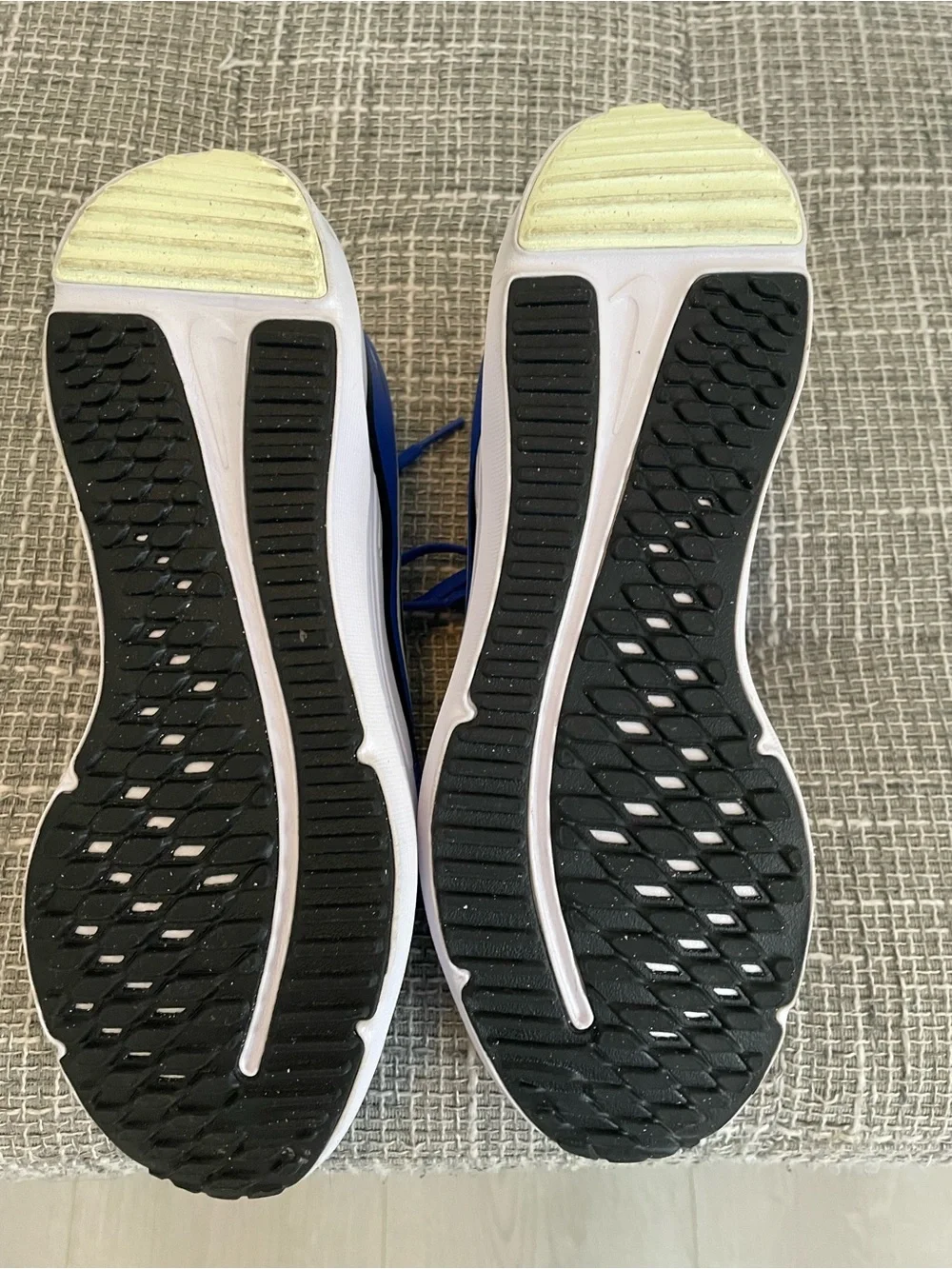 Nike Kids' Athletic Sneakers - Royal Blue & Black with White Accents